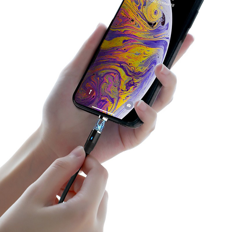 hoco-u76-fresh-magnetic-charging-cable-for-lightning-connection