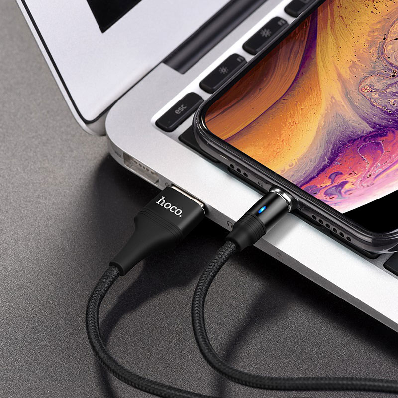 hoco-u76-fresh-magnetic-charging-cable-for-lightning-transfer